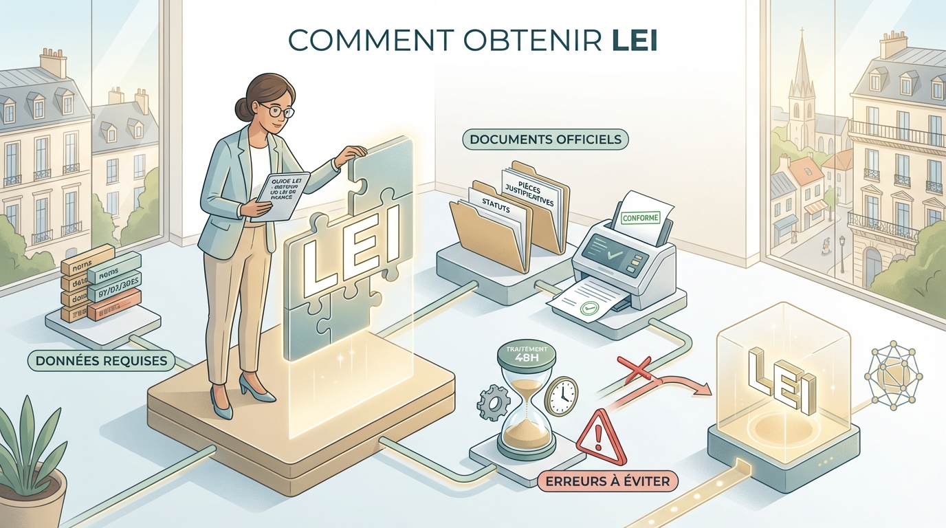 Comment obtenir un LEI (démarche, pièces, délais)