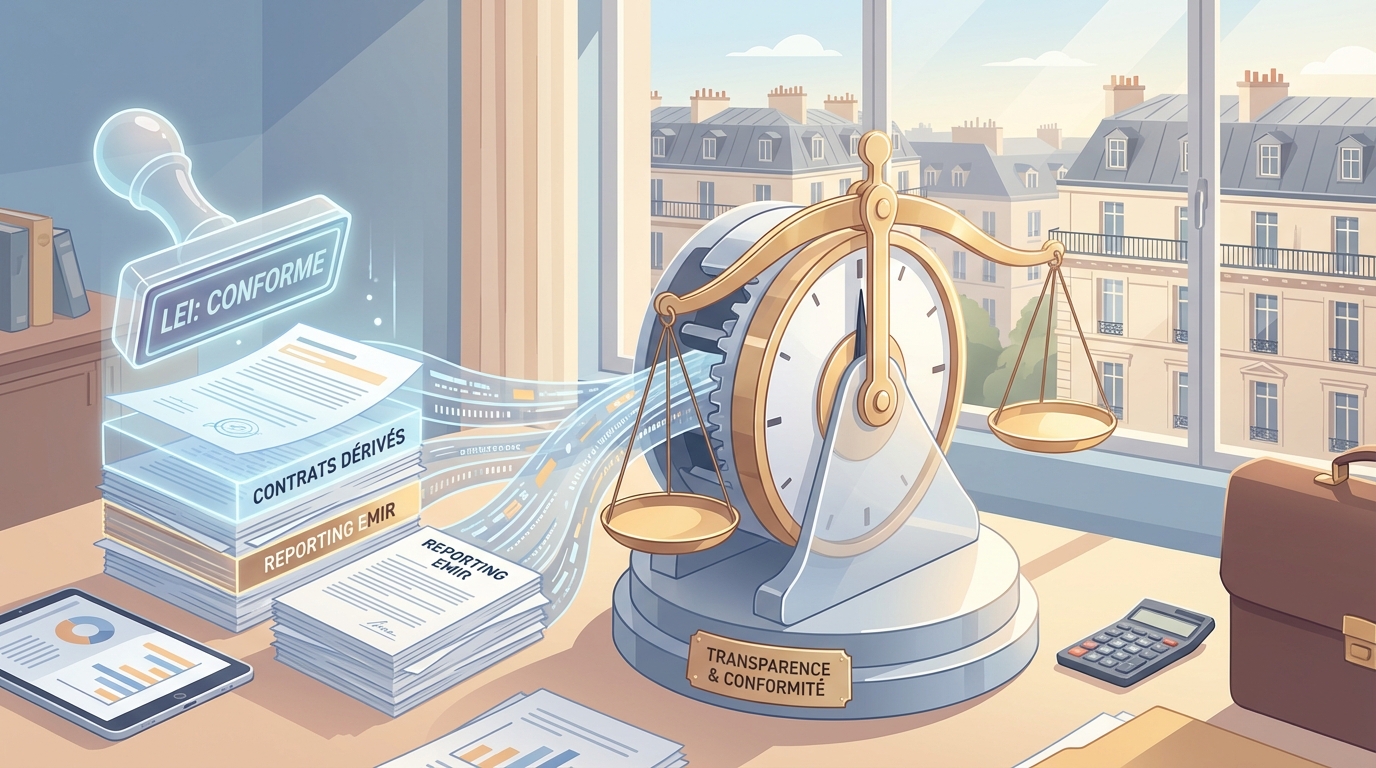 EMIR : LEI et reporting des dérivés