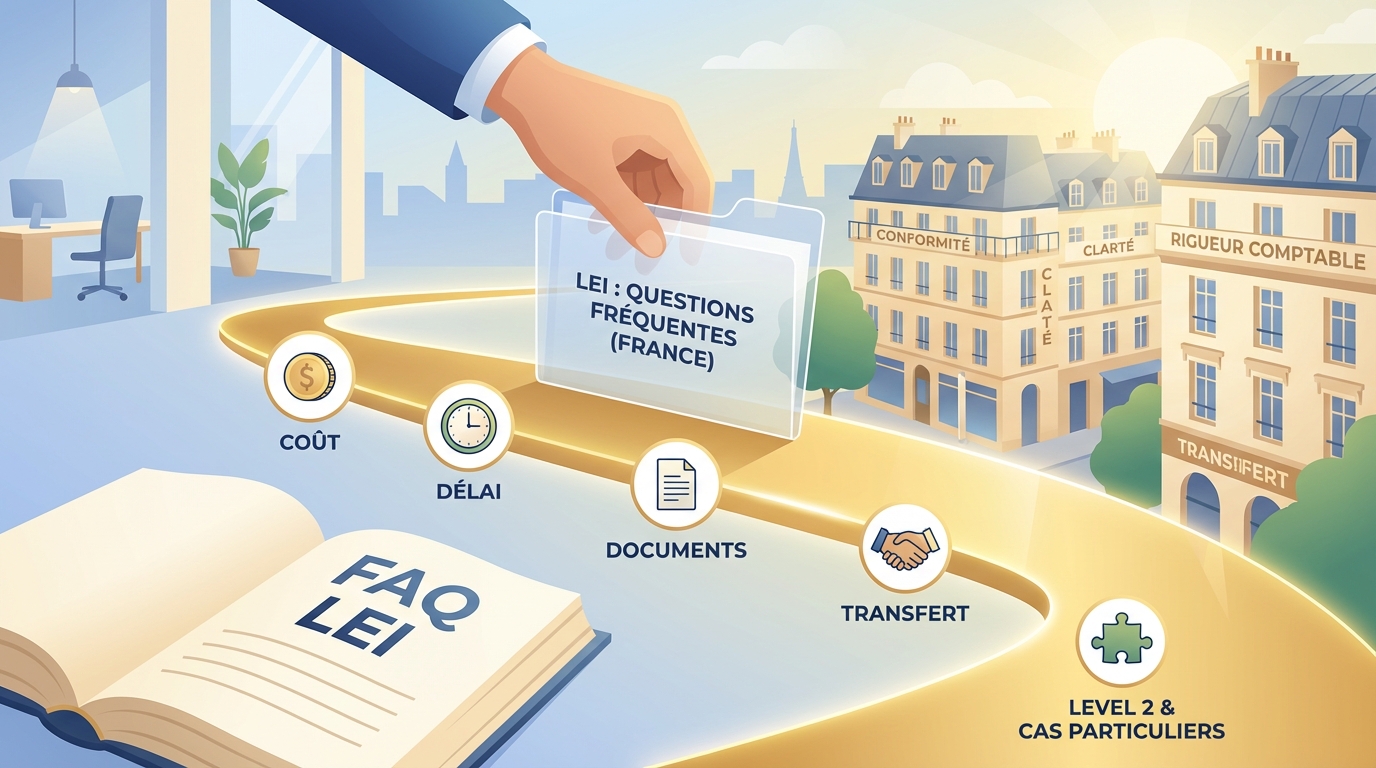 FAQ LEI : questions fréquentes (France)